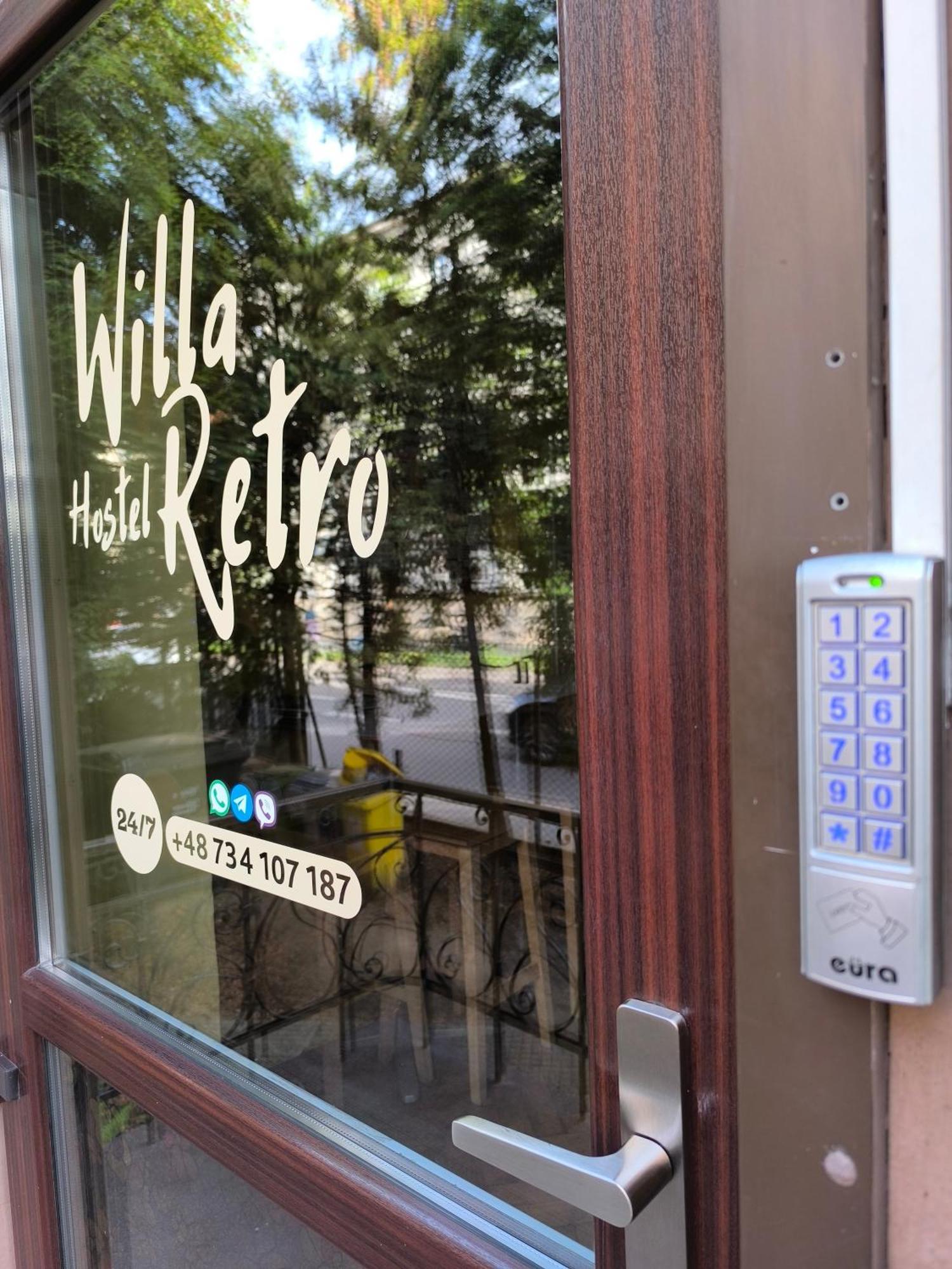 Willa Retro Hostel Krakow Bagian luar foto